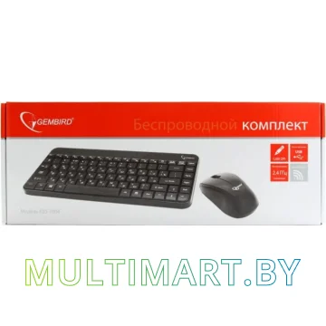 Комплект клавиатура + мышь Gembird KBS-7004 картинка 3